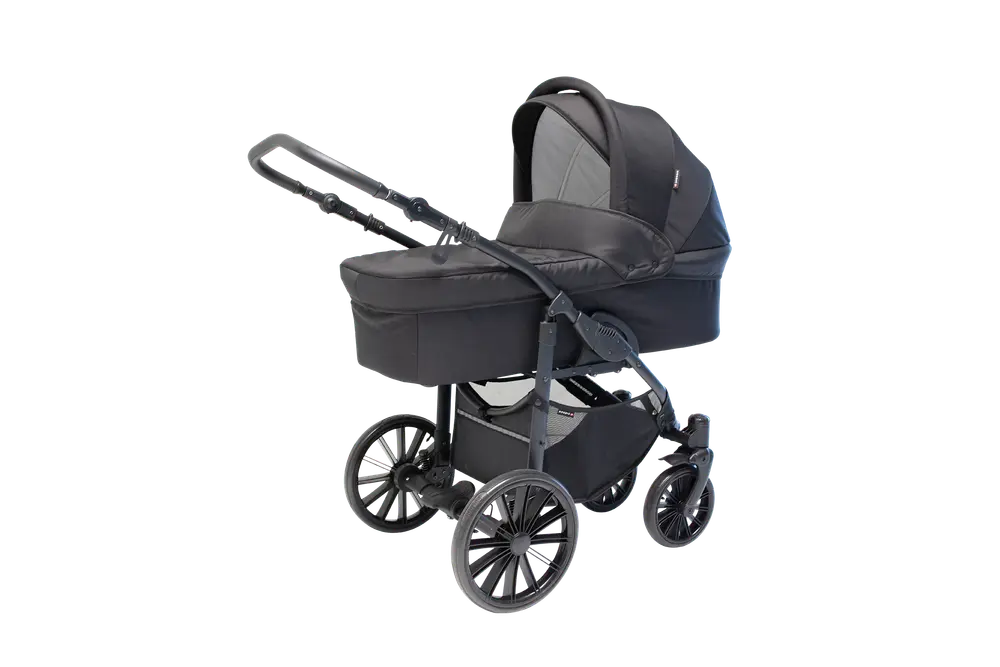Sort Nordic Lite Black - Basson Barnevogne  - 5904906061316